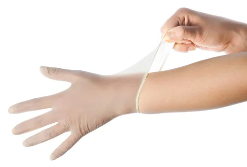 Vista 8 de CARE PLUS Pro - Guantes de vinilo transparentes de tamaño pequeño, 100 unidades Sin látex, sin polvo, resistentes, no estériles, Guantes