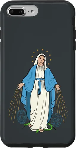 Vista 12 de Nuestra Señora de Gracia - Funda Milagrosa Virgen de la Medalla para iPhone 17