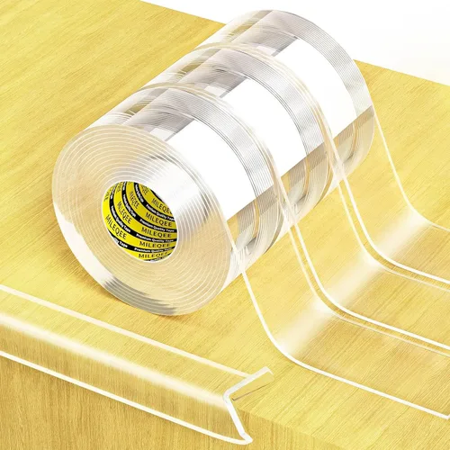 Vista 27 de Protector de borde transparente para parachoques, 1 paquete de 0.8 pulgadas