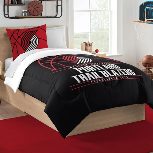 Vista 9 de Northwest NBA Unisex-Adult Comforter and Sham Set Golpe inverso