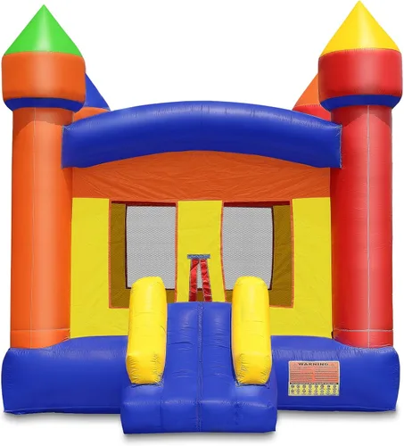 Vista 2 de Cloud 9 Castillo de rebote de grado comercial de 13 x 13 pies, gorila 100% de PVC, solo inflable