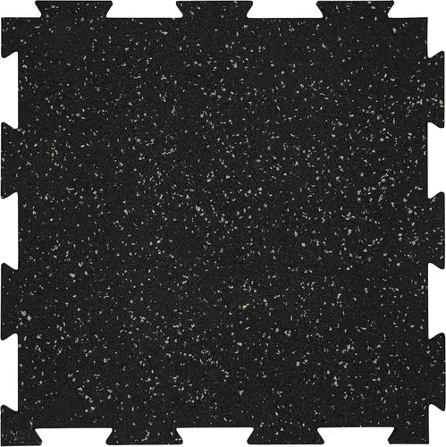 Vista 10 de Playsafer Genaflex Lite - Azulejos de goma entrelazados de 8mm para suelo de gimnasio - Equipo de ejercicio, áreas de ejercicio - 20" X 20