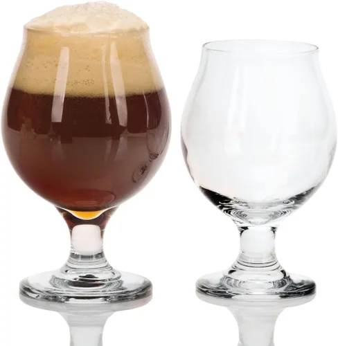 Vista 2 de Libbey 3807 Cervezas Belgas Vaso de cerveza de 13 onzas - 12 / CS