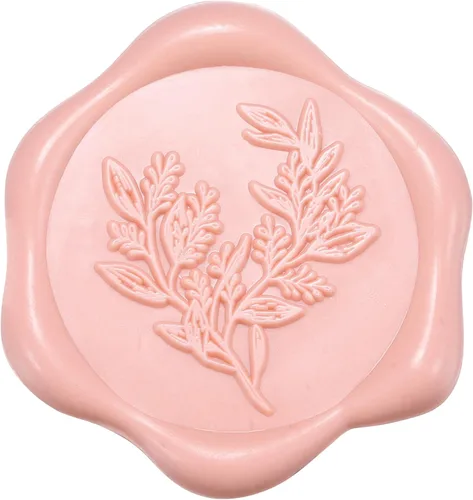 Vista 17 de Yoption Calcomanías de Sello de Cera de Eucalipto, Paquete de 100 Calcomanías Autoadhesivas de Sello para Sobre de Oro Antiguo para Boda, Fiesta
