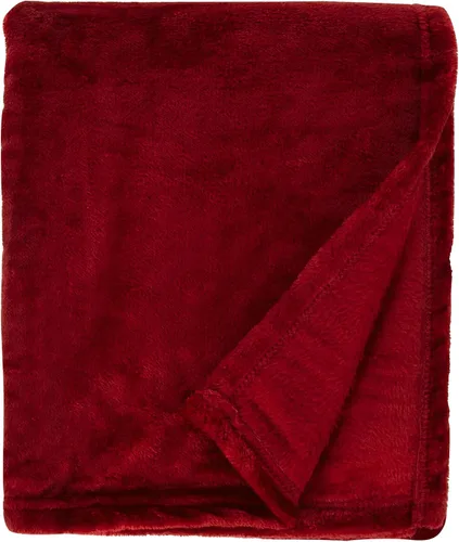 Vista 4 de Manta de forro polar para sofá, cama individual, silla, niños, adultos, mascotas, 50 x 60 pulgadas, suave y acogedora manta reversible