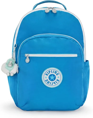 Vista 132 de Mochila Kipling Seoul extra grande para laptop de 17", Grande True Blue Tonal 2