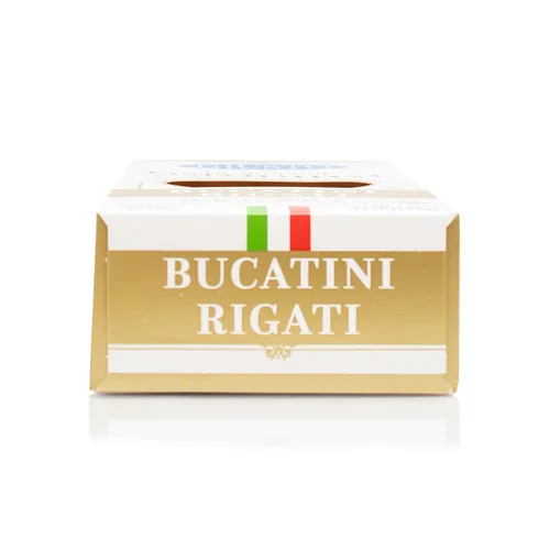 Vista 5 de Giusto Sapore Pasta italiana Bucatini artesanal importada, bronce orgánico dibujado 340G