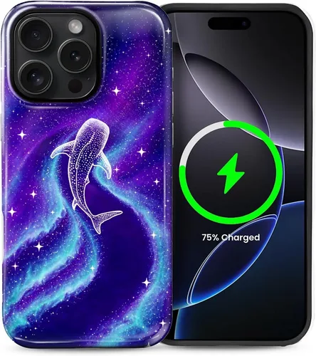 Vista 75 de Funda Compatible con iPhone 13/14 [Compatible con MagSafe] Protección de Doble Capa de Cáscara Dura Híbrida, Funda Magnética Protectora a Prueba