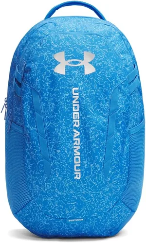 Vista 8 de Under Armour Mochila Hustle 6.0 unisex para adultos (002) Negro / Negro / Blanco