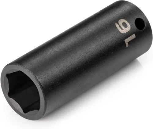Vista 19 de TEKTON Zócalo de impacto de 6 puntos de 1 pulgada de profundidad de 3/8 pulgadas x 1 pulgada SID13025