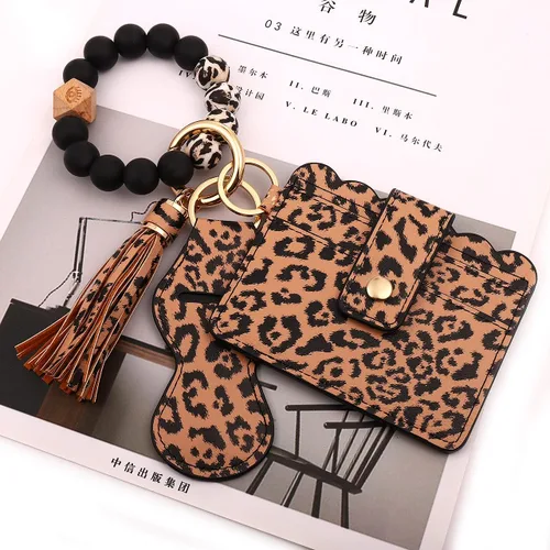 Vista 25 de BVGA Pulsera llavero de pulsera de silicona para mujer