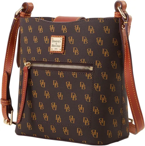 Vista 2 de Dooney & Bourke Bolso de mano, Gretta Small Ridley Bolso de hombro, Tmoro marrón