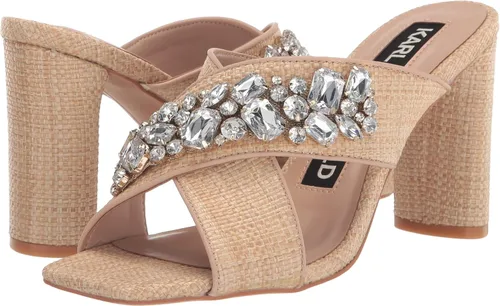Vista 7 de Karl Lagerfeld Paris Sandalias de tacón de vacuno para mujer