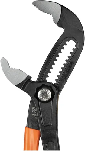 Vista 4 de Klein Tools D5052BKIT Juego de 2 piezas de alicates ajustables, juego de alicates de bomba Klaw de ajuste rápido, 7 pulgadas y 10 pulgadas, diseño