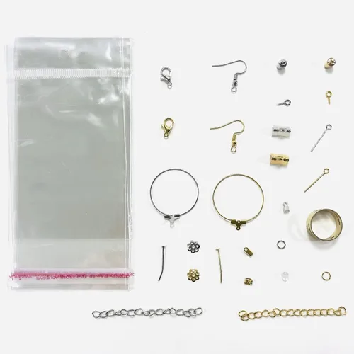 Vista 5 de Expo International Joyería 24 oro/plata plateado artículos hallazgos kit (JFK5212-24)