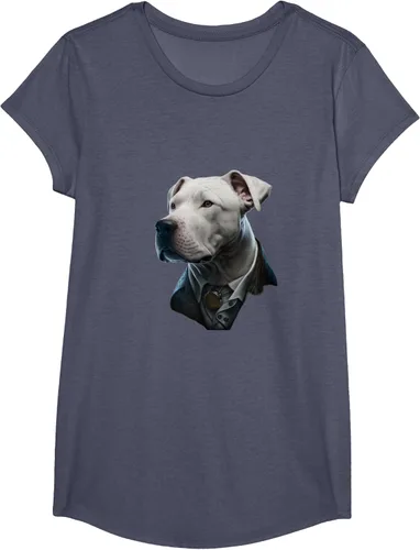 Vista 17 de Detective Dogo Argentino - Camiseta para perro, Negro