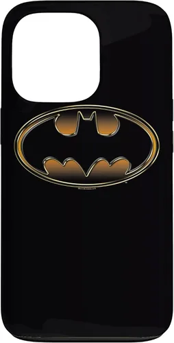 Vista 10 de Batman Funda protectora en relieve negra y dorada para iPhone 17