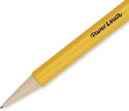 Vista 2 de Paper Mate SharpWriter - Lápices mecánicos, 0.028 in, HB #2, amarillo, 12