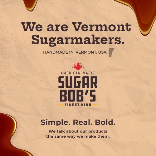 Vista 9 de Sugar Bob's Finest Kind - Vermont Maple Sriracha, salsa picante dulce y picante original, ingredientes totalmente naturales, peso neto 9.6 onzas
