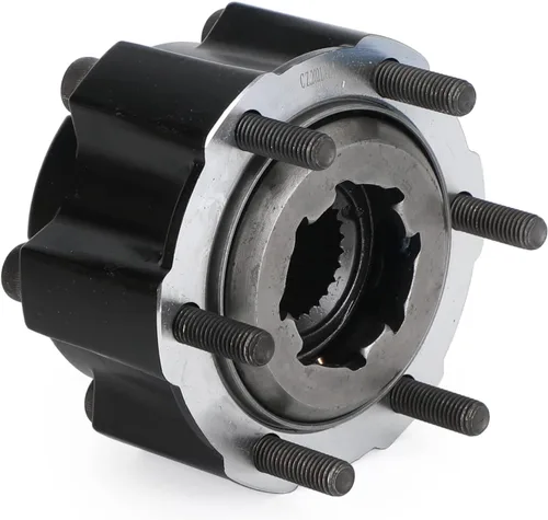 Vista 7 de Bloqueo de cubo de rueda de funcionamiento libre 28 estrías compatible con Nissan Frontier X-Terra Navara D22 2.4 3.3L 1998-2003#