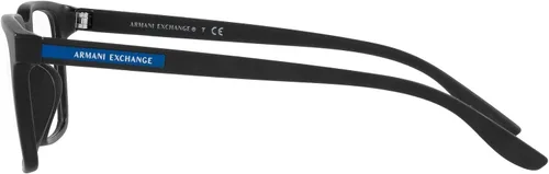 Vista 4 de AX ARMANI EXCHANGE Men's Ax3081f Low Bridge Fit Rectangular Prescription Eyewear Frames