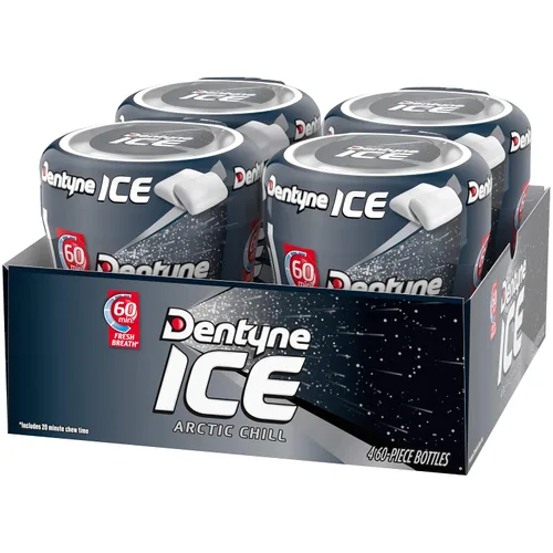 Vista 11 de Dentyne Ice Sugar Free Gum (Arctic Chill 60 Piece Pack of 4)