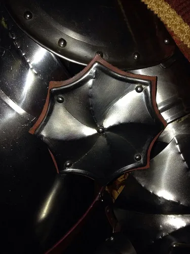 Vista 4 de NauticalMart Combat Full Suit of Armor Medieval Knight Disfraz de Halloween - LARP