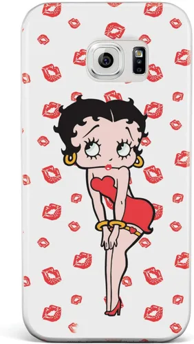 Vista 22 de Inspired Cases - Compatible con iPhone Xs Max - Funda protectora con textura 3D para Apple iPhone Xs Max - Classic Betty Boop