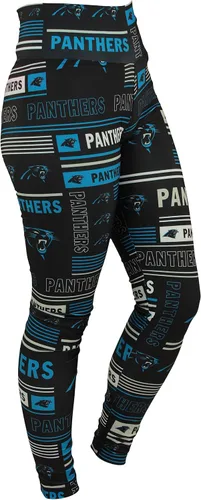 Vista 119 de Zubaz NFL Mallas para mujer de longitud completa de cintura alta básica 1.0
