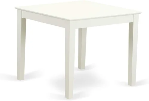 Vista 2 de HomeStock Baroque Brilliance - Juego de mesa de comedor de 5 piezas, incluye una mesa de cocina cuadrada y 4 sillas de comedor, 36 x 36 pulgadas
