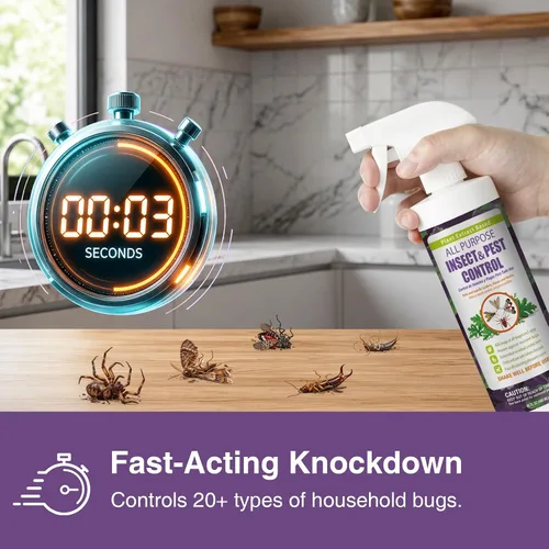 Vista 2 de ¿Control de insectos todo propósito para el hogar?, 16 onzas