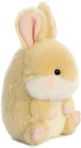 Vista 5 de Aurora Paquete 2 Beanbag de peluche de 5 pulgadas: Conejito animado Bunbun Bunny
