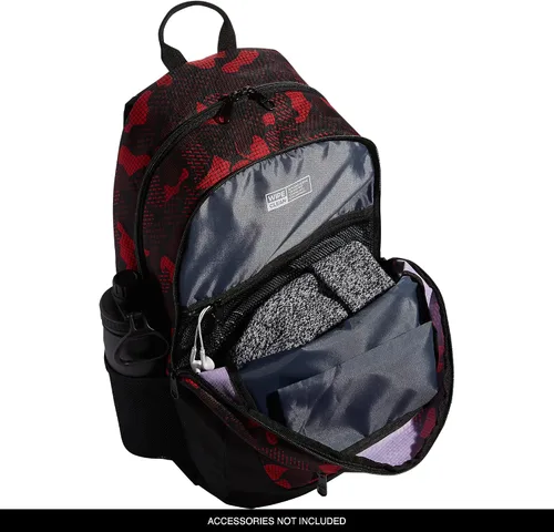 Vista 3 de adidas Mochila Foundation 6, Nomad Digi Camo Vivid Red-blackBlackSilver Metallic, talla única , Mochila Foundation 6