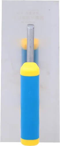 Vista 3 de Paleta de enlucido profesional para baldosas de edificio, herramienta de baldosas con vástago largo para revestimiento seco de yeso de hormigón