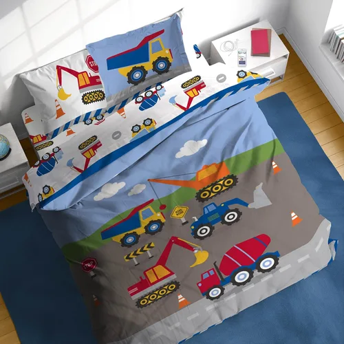 Vista 33 de Juego de edredón para niños Sunny Side Up incluye sábanas y fundas de almohada - Juego de cama suave y acogedor para una decoración elegante