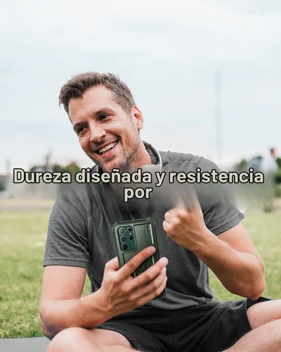 Vista 5 de Dexnor Funda para Samsung Galaxy S22 Ultra, [Protector de pantalla integrado y soporte] Protección de grado militar resistente de trabajo pesado a