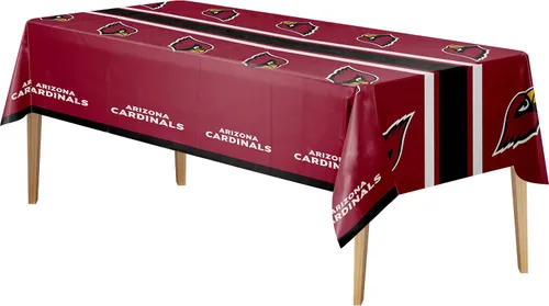 Vista 4 de Trendware Arizona Cardinals - Manteles de plástico, 3