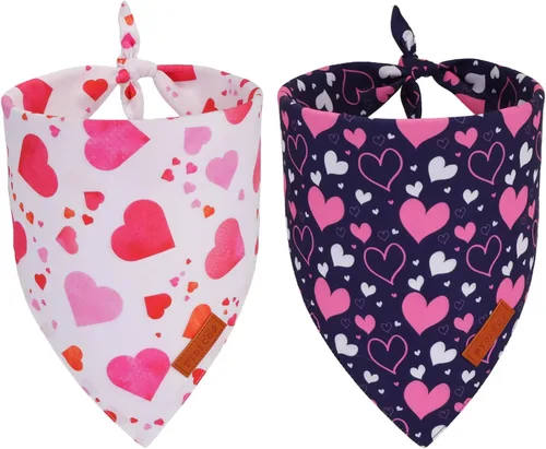 Vista 15 de PTDECOR Bandana de Halloween para perro, bufanda festiva reversible para mascotas, varios tamaños, bandanas triangulares de Halloween para cachorros
