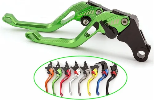 Vista 5 de Palanca de embrague de freno ajustable de aluminio 3D para Yamaha Fz25 2017-2018 Fz125 Fz 125 manillas; palanca de embrague de freno (color F)