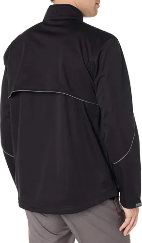 Vista 2 de Cutter & Buck - Chaqueta para hombre resistente a la intemperie, peso medio Softshell
