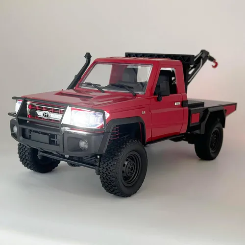 Vista 2 de WPLDEWAN Camión MN82T RC con grúa 1/12 RC Crawler Off Road