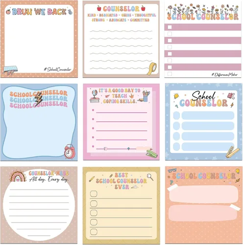 Vista 19 de Notas Adhesivas de Regalo de Abeja - 9 PCS Regalos con Temática de Abeja Abejas Melíferas Blocs de Notas Autoadhesivas Lista de Tareas Blocs de Memo