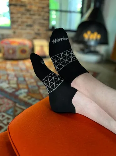 Vista 5 de Warrior Alpaca Socks - Colección Everyday Warrior - Calcetines de alpaca multiusos - Uso diario para cada temporada