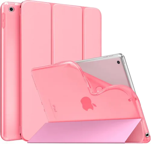 Vista 24 de MoKo Funda compatible con iPad de 9ª/8ª/7ª generación de 10.2 pulgadas (2021/2020/2019), delgada y ligera funda inteligente con protector trasero