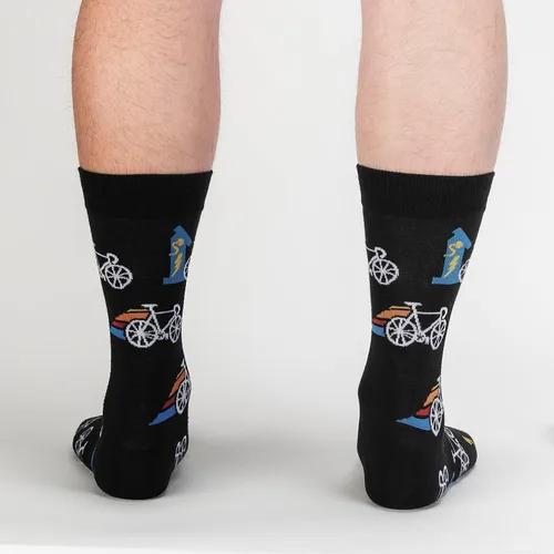 Vista 3 de Sock It To Me - Calcetines con diseño de extraterrestres y del espacio para hombre