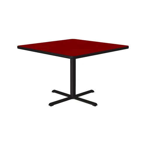 Vista 30 de Correll - Mesa cuadrada de pub de 24 pulgadas, mesa de cóctel de comedor de 29 pulgadas de alto, parte superior laminada de alta presión de granito