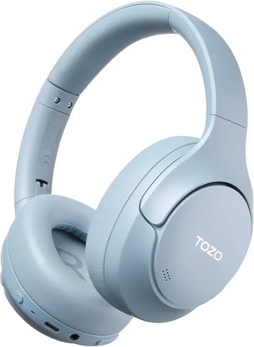 Vista 11 de TOZO Auriculares inalámbricos con cancelación de ruido híbridos HT3, 90H Negro