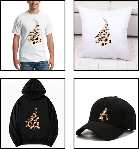 Vista 6 de Rollo de vinilo de transferencia de calor con estampado de leopardo, 83.3 x 4.9 ft, vinilo adhesivo de poliuretano termoadhesivo para camisetas