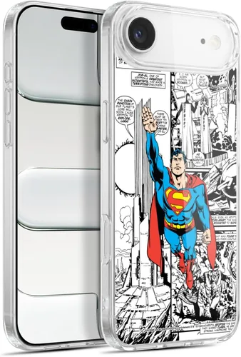 Vista 14 de Head Case Designs Funda de gel con licencia oficial de Superman DC Comics Collage Comicbook Art [protección de grado militar] compatible con Apple