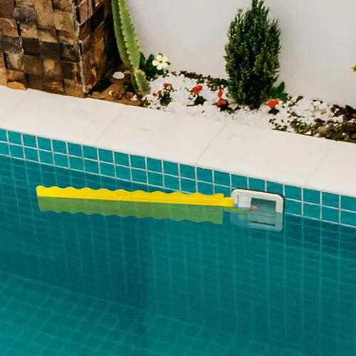 Vista 7 de NICENICY Brazo de desnatador de piscina, protector de desnatador de piscina, desnatador de piscina manos libres para recoger escombros, se adapta a